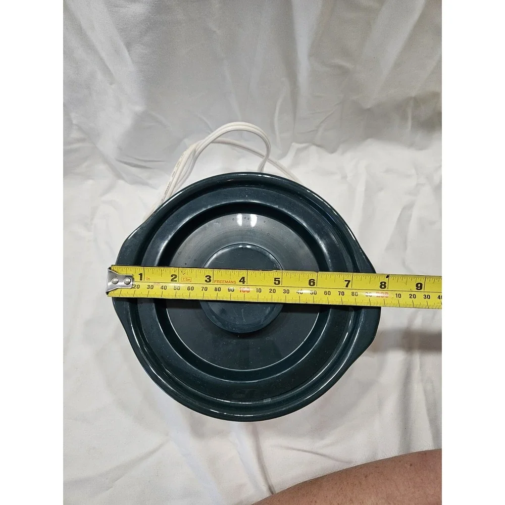 Rival‎ Stoneware Slow Cooker 1 Quart Vintage 2003 Model SCN10715 90s Theme